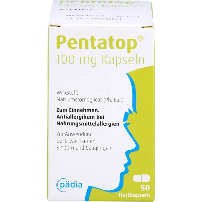 PENTATOP 100 mg Kapseln Hartkapseln 50 St