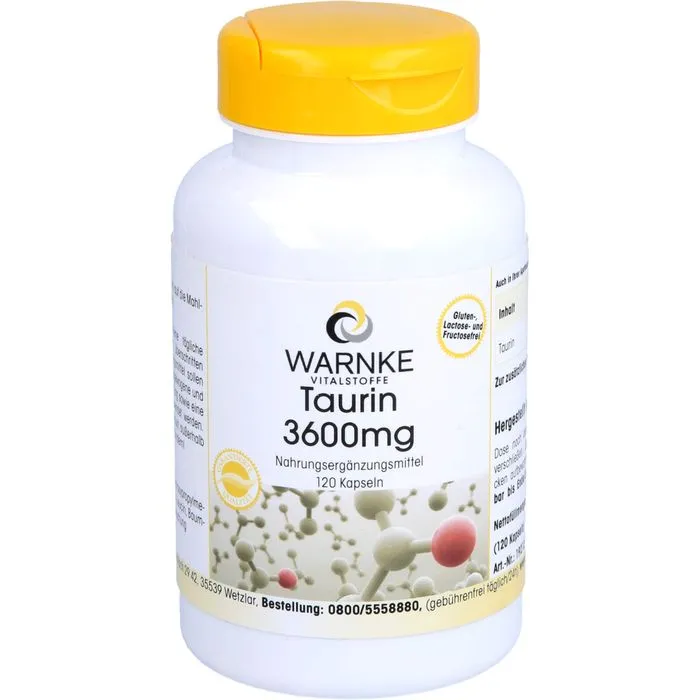 TAURIN 3600 mg Kapseln 120 Stück