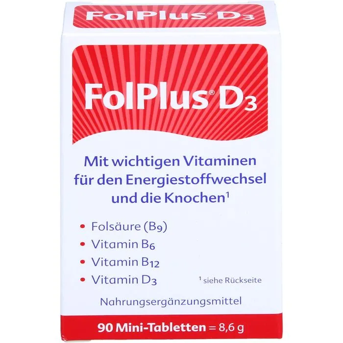 FOLPLUS+D3 Tabletten 90 Stück