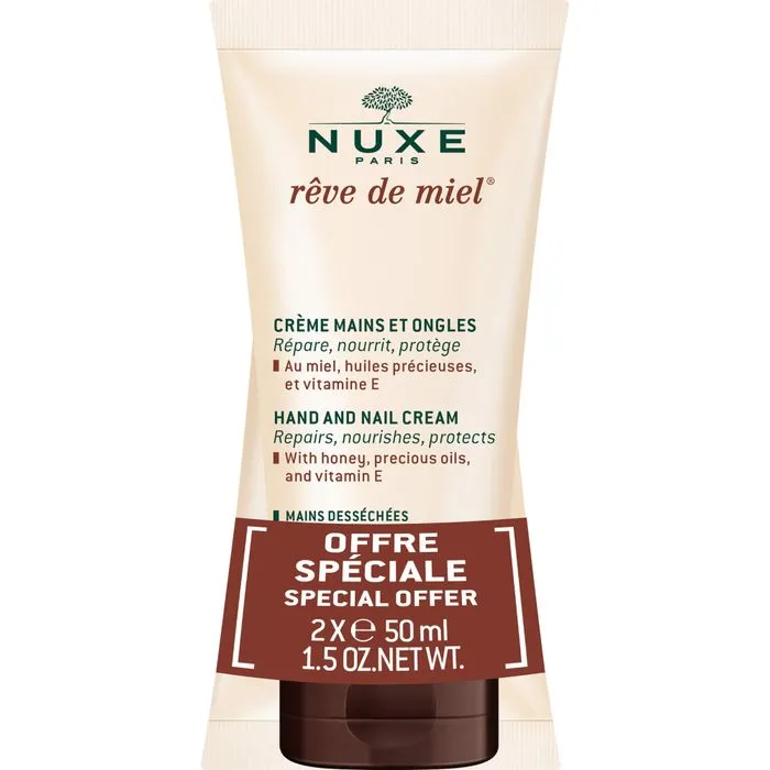 NUXE Reve de Miel Creme Mains et Ongles duo 2X50 ml