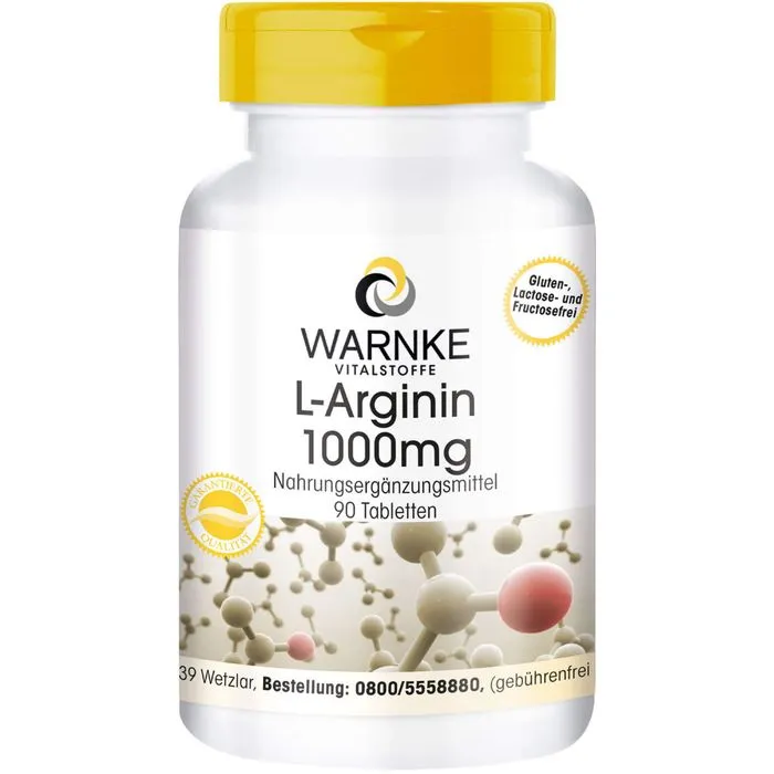 L-ARGININ 1000 mg Tabletten 90 Stück