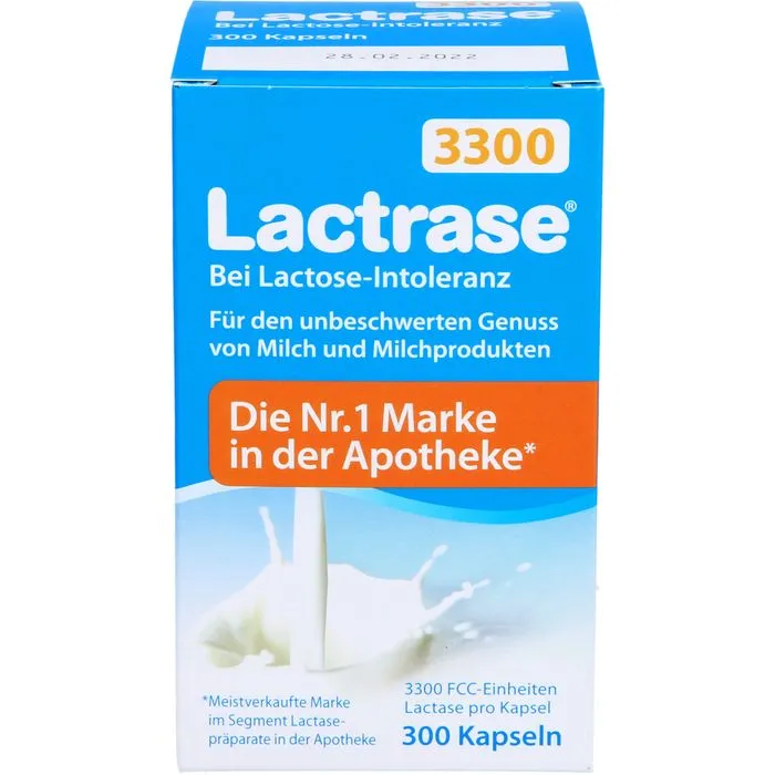 LACTRASE 3.300 FCC Kapseln 300 Stück