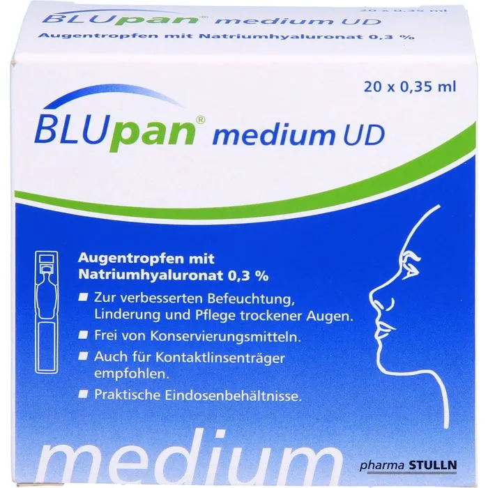 BLUPAN medium UD Augentropfen 20X0.35 ml