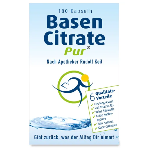 BASEN CITRATE Pur n.Apotheker Rudolf Keil Kapseln 180 St