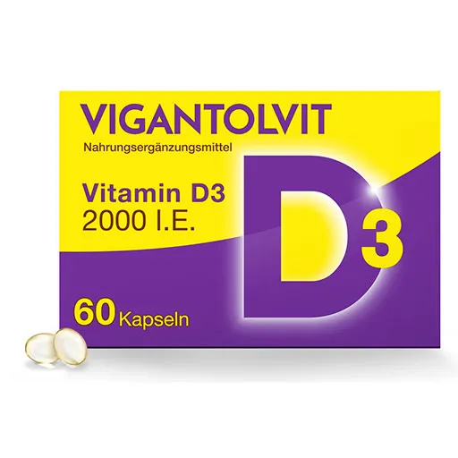 VIGANTOLVIT 2000 I.E. Vitamin D3 Weichkapseln 60 St