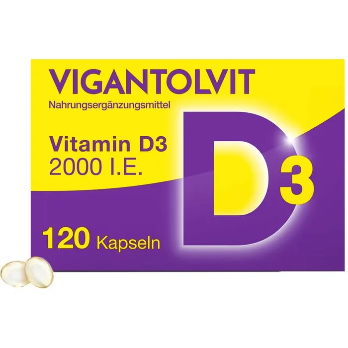 VIGANTOLVIT 2000 I.E. Vitamin D3 Weichkapseln 120 Stück
