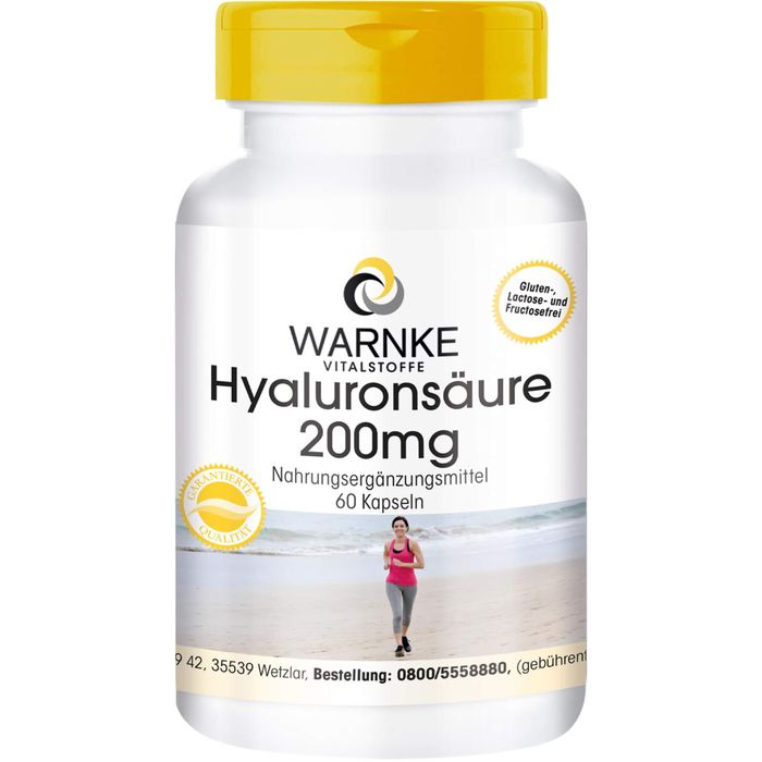 HYALURONSÄURE 200 mg Kapseln 60 Stück