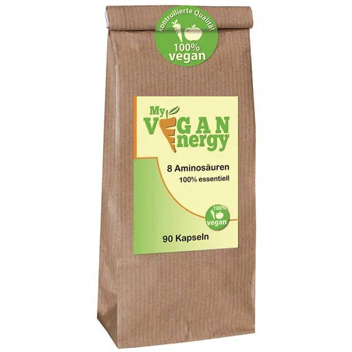 MY VEGAN Energy Aminosäuren 100% essentiell 90 St