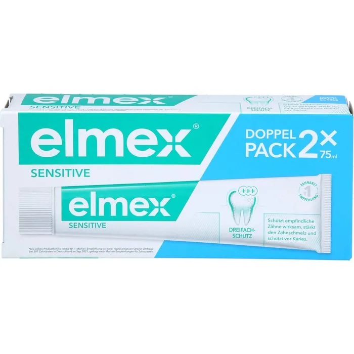ELMEX SENSITIVE Zahnpasta Doppelpack 2X75 ml