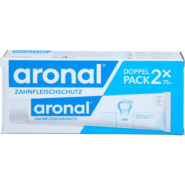 ARONAL Zahnpasta Doppelpack 2X75 ml