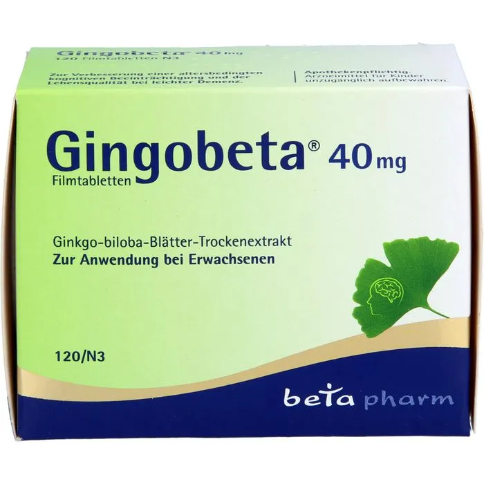 GINGOBETA 40 mg Filmtabletten 120 St