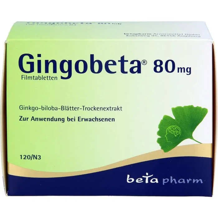 GINGOBETA 80 mg Filmtabletten 120 St