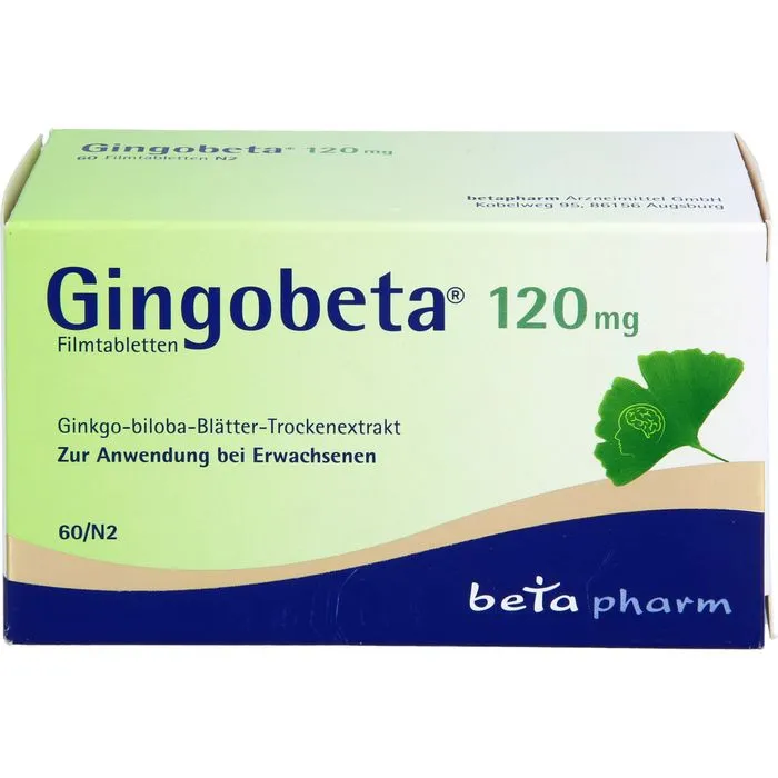 GINGOBETA 120 mg Filmtabletten 60 St