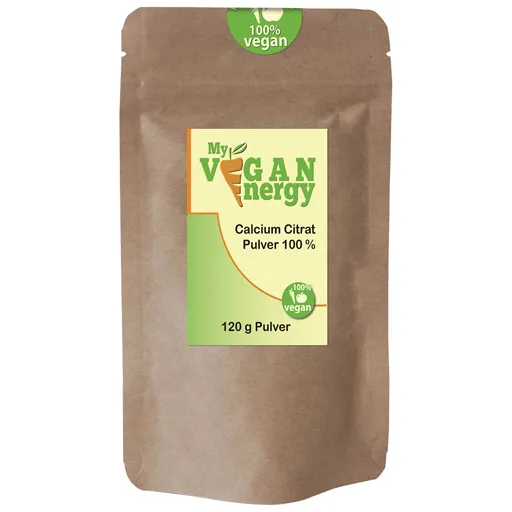 MY VEGAN Energy Calcium Citrat Pulver 120 g
