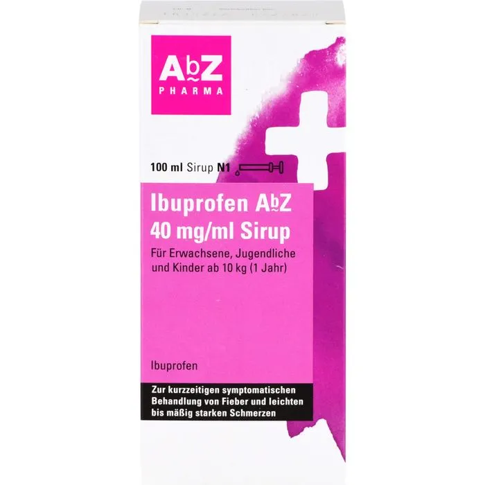 IBUPROFEN AbZ 40 mg/ml Sirup 100 ml