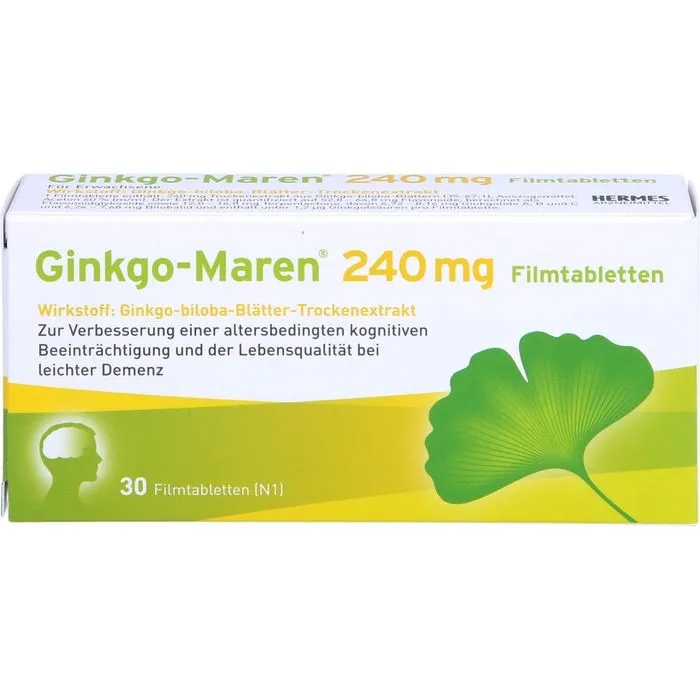 GINKGO-MAREN 240 mg Filmtabletten 30 St