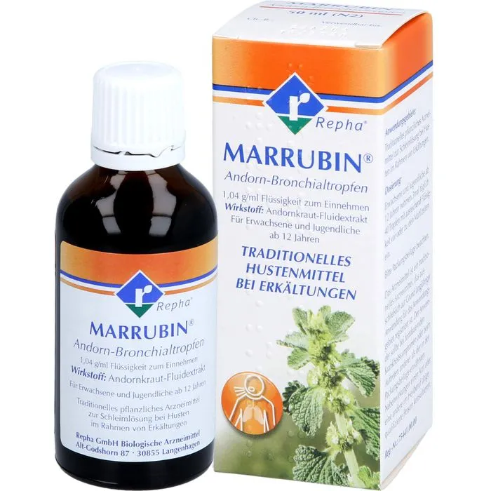 MARRUBIN Andorn-Bronchialtropfen 50 ml