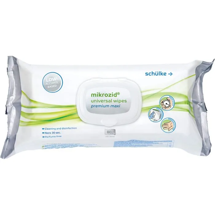 MIKROZID universal wipes premium maxi Flächendes. 80 St