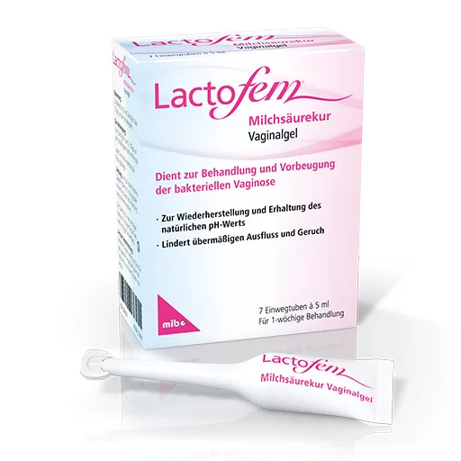 LACTOFEM Milchsäurekur Vaginalgel 7X5 ml