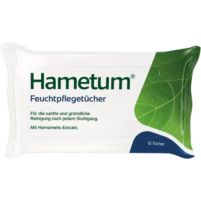 HAMETUM Feuchtpflegetücher m.Hamamelis 12 St