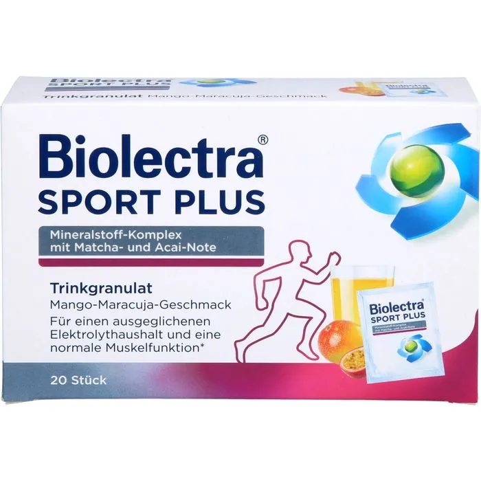 BIOLECTRA Sport Plus Trinkgranulat 20 Stück