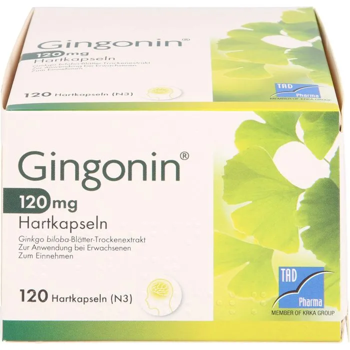 GINGONIN 120 mg Hartkapseln 120 St