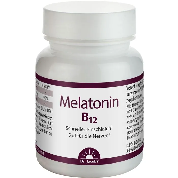 MELATONIN B12 Dr.Jacob's Tabletten 60 Stück  à 0.27 g