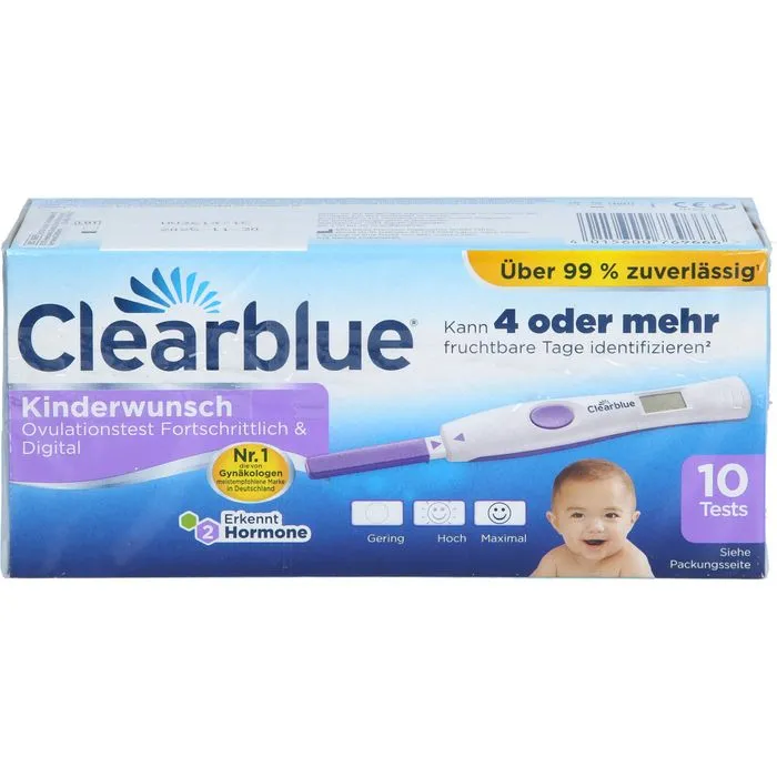 CLEARBLUE Ovulationstest fortschrittlich & digital 10 St