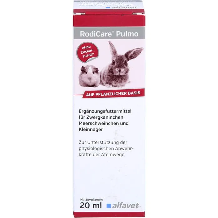 RODICARE Pulmo flü.f.Kleinnag./Meerschw./Zwergkan. 20 ml