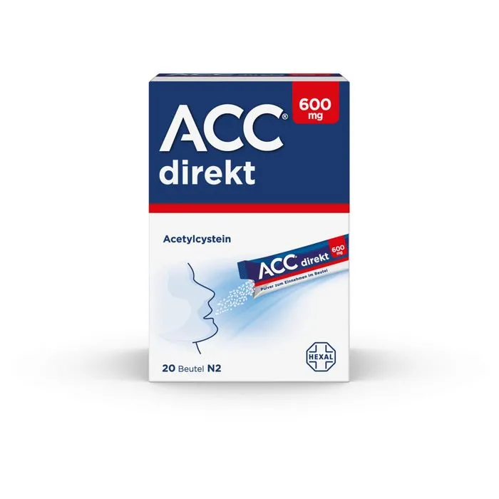 ACC direkt 600 mg Pulver zum Einnehmen im Beutel 20 Stück
