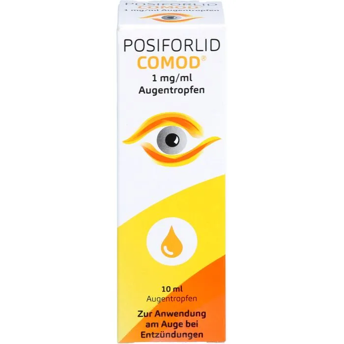 POSIFORLID COMOD 1 mg/ml Augentropfen - Beruhigende Augenpflege für gereizte Augen 10 ml
