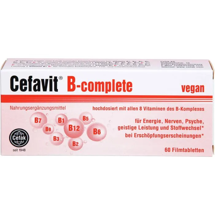 CEFAVIT B-complete Filmtabletten 60 Stück