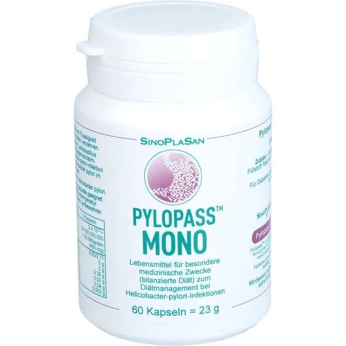 PYLOPASS MONO 200 mg bei Helicobacter pylori Kaps. 60 Stück