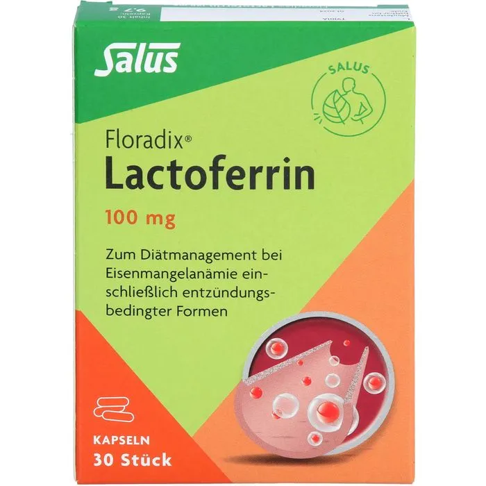 FLORADIX Lactoferrin 100 mg Kapseln 30 Stück