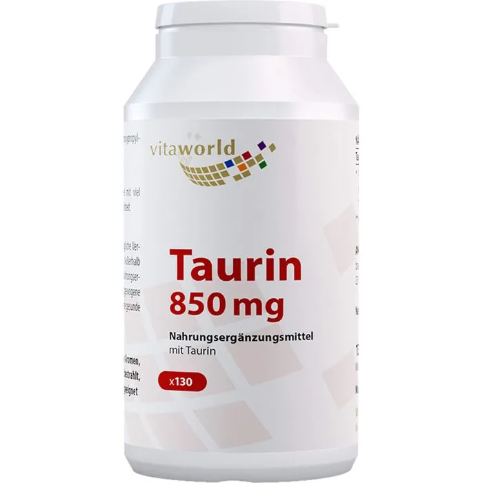 TAURIN 850 mg Kapseln 130 Stück