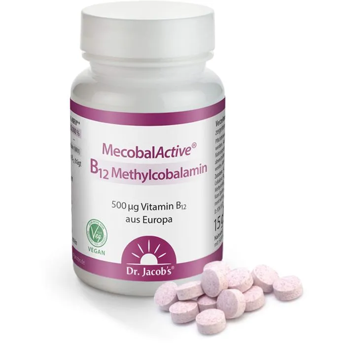 B12 METHYLCOBALAMIN Dr.Jacob's Lutschtabletten 60 Stück
