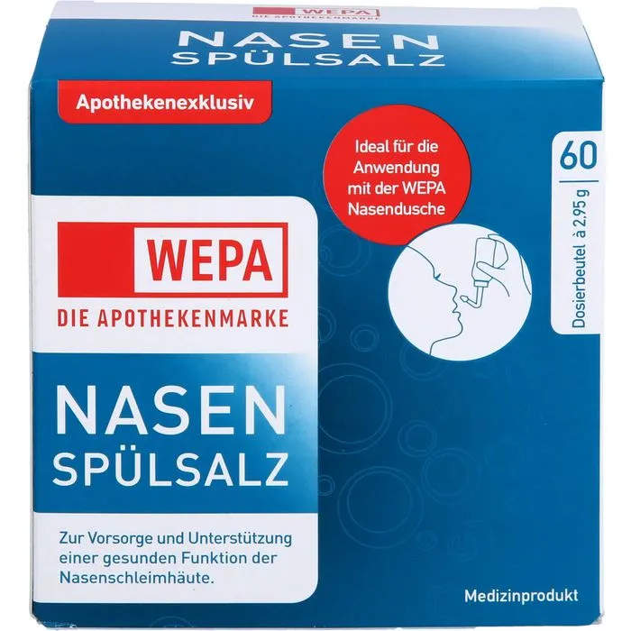 WEPA Nasenspülsalz 60X2.95 g