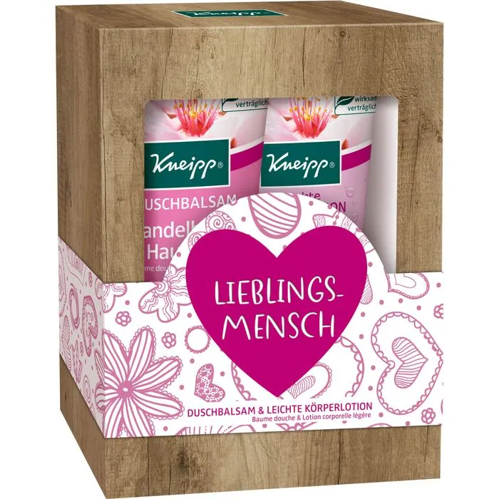 KNEIPP Geschenkpackung Lieblingsmensch Mandelbl.hz 2X200 ml