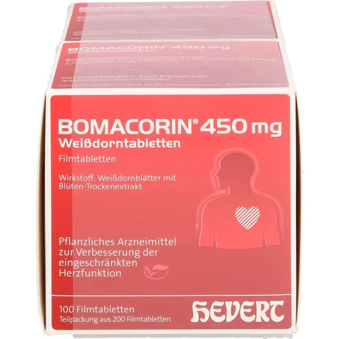 BOMACORIN 450 mg Weißdorntabletten 200 St