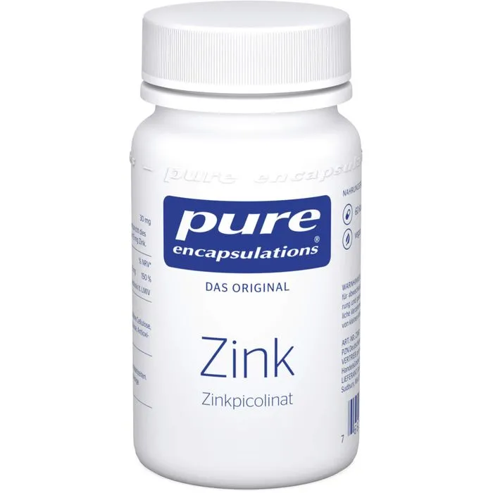 PURE ENCAPSULATIONS Zink Zinkpicolinat Kapseln 60 Stück