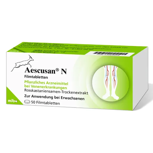 AESCUSAN N Filmtabletten 50 St