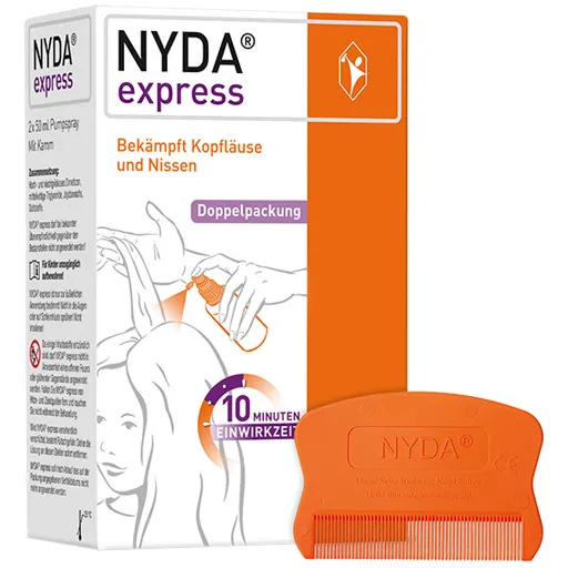 NYDA express Pumplösung 2X50 ml