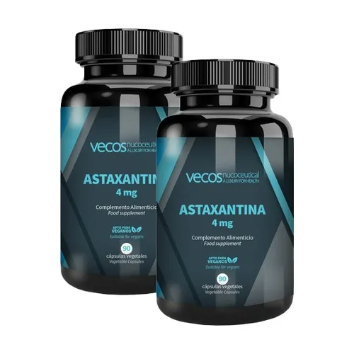 Vecos Packung mit natürlichem Astaxanthin