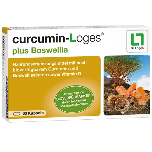 CURCUMIN-LOGES plus Boswellia Kapseln 60 St