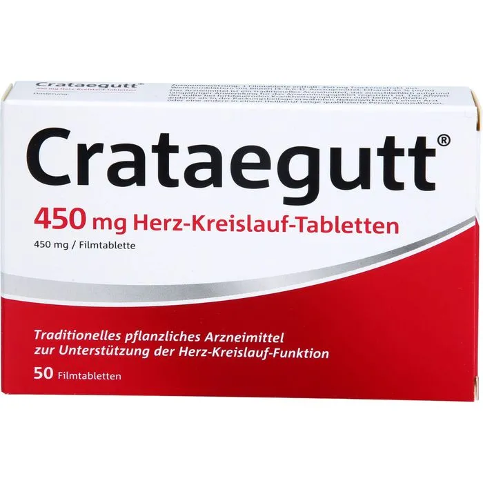 CRATAEGUTT 450 mg Herz-Kreislauf-Tabletten 50 St
