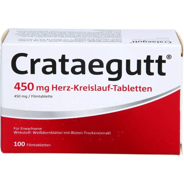 CRATAEGUTT 450 mg Herz-Kreislauf-Tabletten 100 St