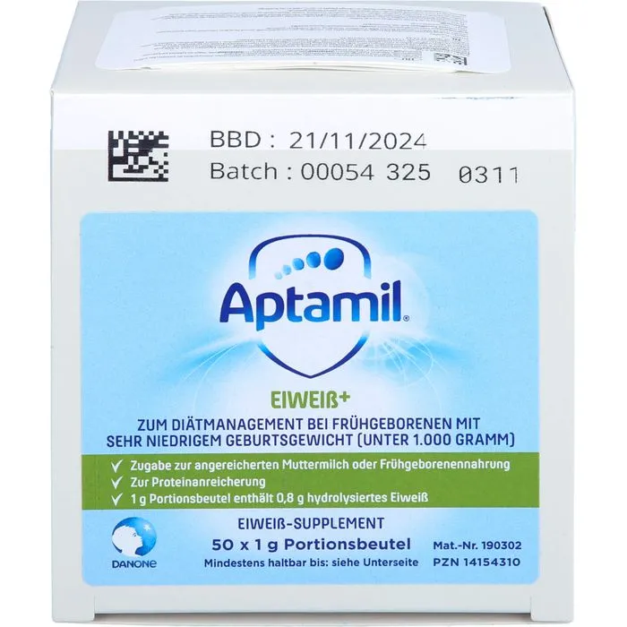 APTAMIL Eiweiss+ Pulver 50 Stück