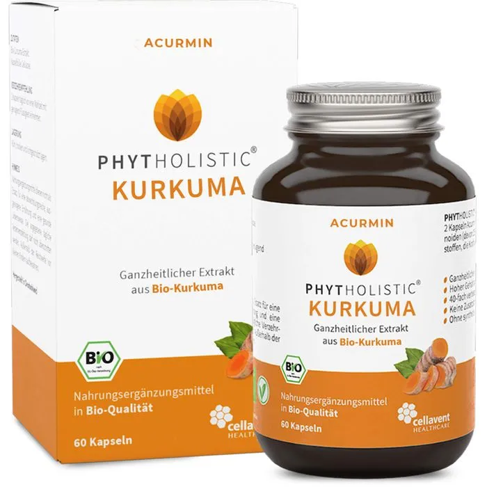 ACURMIN Phytholistic Bio-Curcuma-Extrakt Kapseln 60 Stück