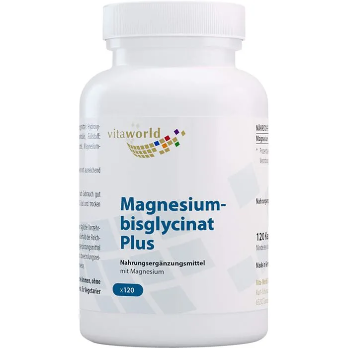 MAGNESIUM BISGLYCINAT Plus Kapseln 120 Stück