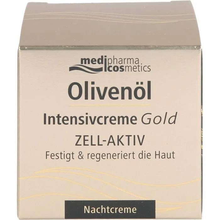 OLIVENÖL INTENSIVCREME Gold ZELL-AKTIV Nachtcreme 50 ml
